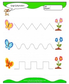 Çizgi Çalışma Sayfaları